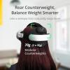 imageBOBOVR E3 Head StrapCompatible with Meta Quest 33S Rear Balance SystemAdjustable 70g Weight Block
