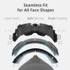 imageBOBOVR F3 Facial InterfaceCompatible with Quest 3 Cooling Facial Cover with 3Channel Ventilation Adjustable FOV GlassesFriendly Design ampamp Soft Lycra Nose Guard