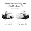 imageBOBOVR M3 Pro Battery Pack Head Strap Accessories Compatible with Meta Quest 3Quest 3SReduce Facial StressMagnetic Battery Swap Design