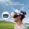 imageBOBOVR S3 Pro Battery Strap AccessoriesHead Air Cooling System and 10000mah Hotswappable Battery PackCompatible with Meta Quest 3Quest 3S