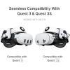 imageBOBOVR S3 Pro Battery Strap AccessoriesHead Air Cooling System and 10000mah Hotswappable Battery PackCompatible with Meta Quest 3Quest 3S