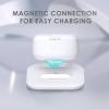 imageBOBOVR Twin Charger Dock Combo for B2 Battery PackM3 Pro Head StrapUltraThin Design Magnetically Supply Power to 2 B2 Battery PacksWhite