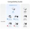 imageBOBOVR Twin Charger Dock Combo for B2 Battery PackM3 Pro Head StrapUltraThin Design Magnetically Supply Power to 2 B2 Battery PacksWhite