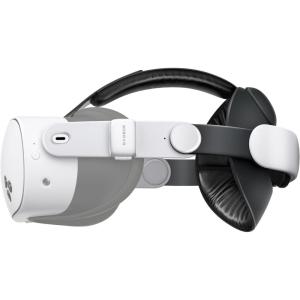 imageBOBOVR E3 Head StrapCompatible with Meta Quest 33S Rear Balance SystemAdjustable 70g Weight Block