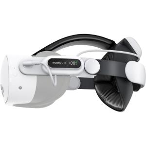 imageBOBOVR E3 Pro Battery Strap Accessories for Meta Quest33S10000mah Hot Swappable Fast Charging Battery and 35mm Audio Expansion