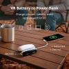 imageBOBOVR PD100 Charging Dock Combo30W USBC PD Power Bank with 1 B100 Battery  TwoWay Fast Charge Builtin Cable Multiple Ports with B100 BatteryDock Only